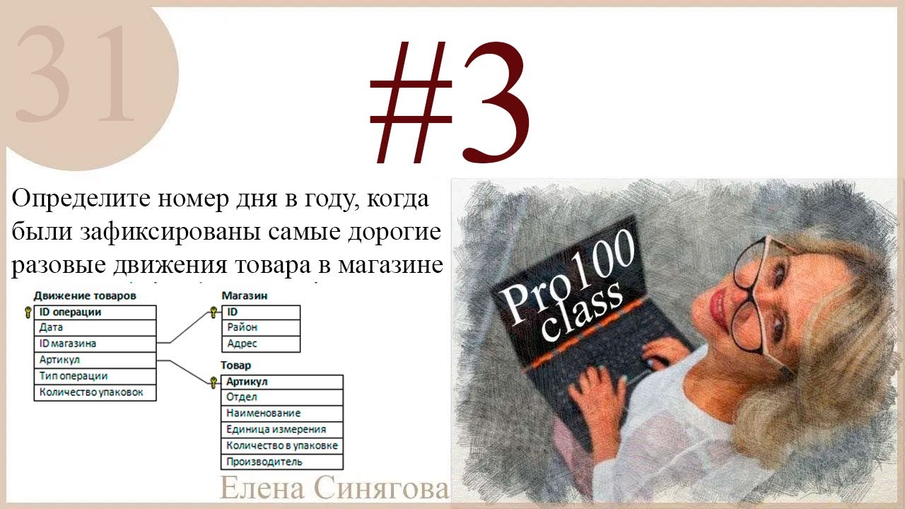 ЕГЭ по информатике. Задание 3. Базы данных. Электронные таблицы. Excel