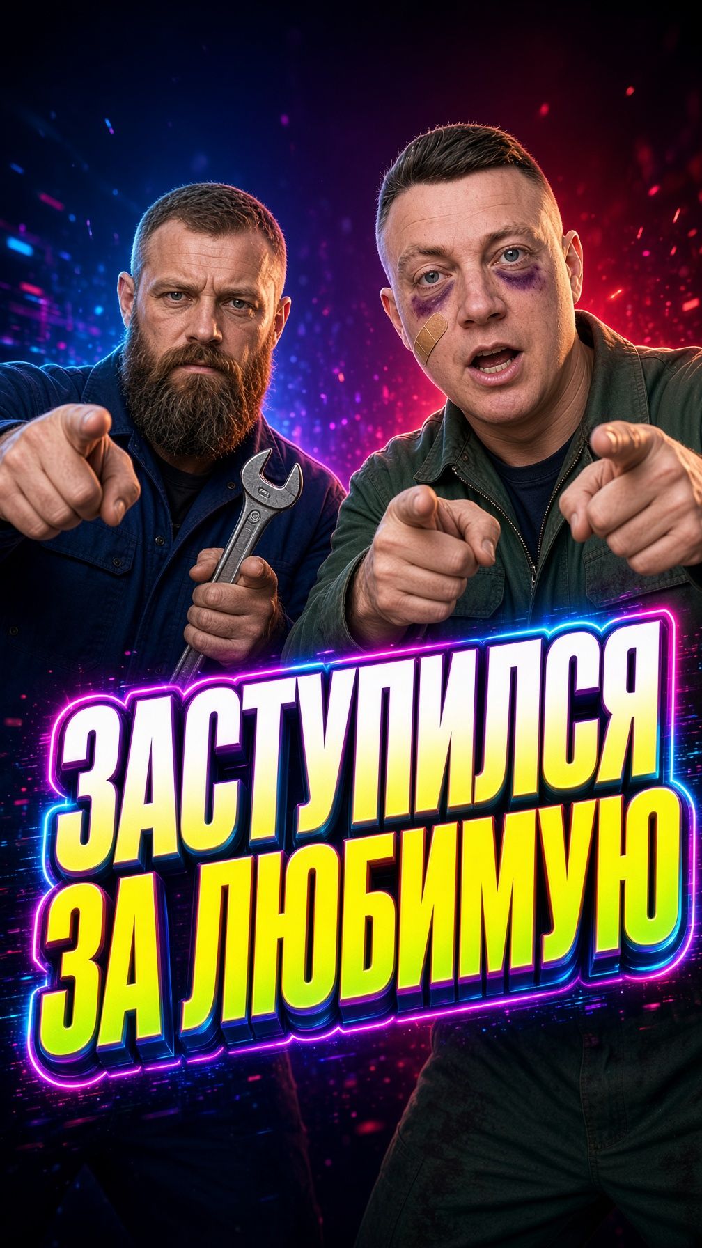Заступился за любимую девушку 