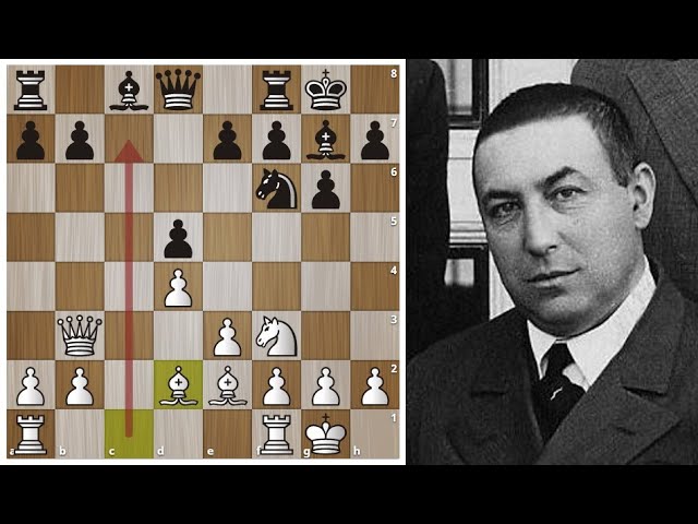 Хрестоматийная партия Акибы Рубинштейна! Игра по открытой линии! Шахматы.