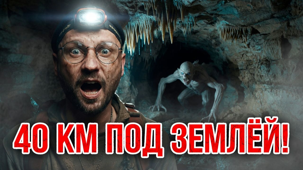 ОНО ОБИТАЕТ В ЭТИХ НЕДРАХ! 40 километров подземного кошмара