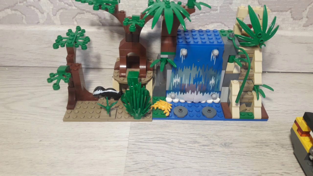 LEGO анимация (крипер взорвался)
