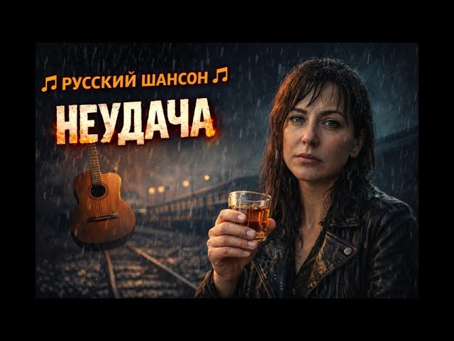  РУССКИЙ ШАНСОН  НЕУДАЧА  Песня которая трогает до глубины души..... 