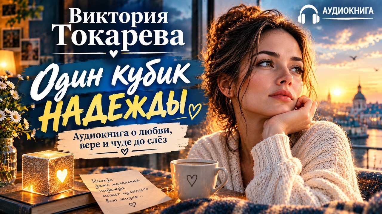  Виктория Токарева  ОДИН КУБИК НАДЕЖДЫ  Аудиокнига о любви вере и чуде до слёз