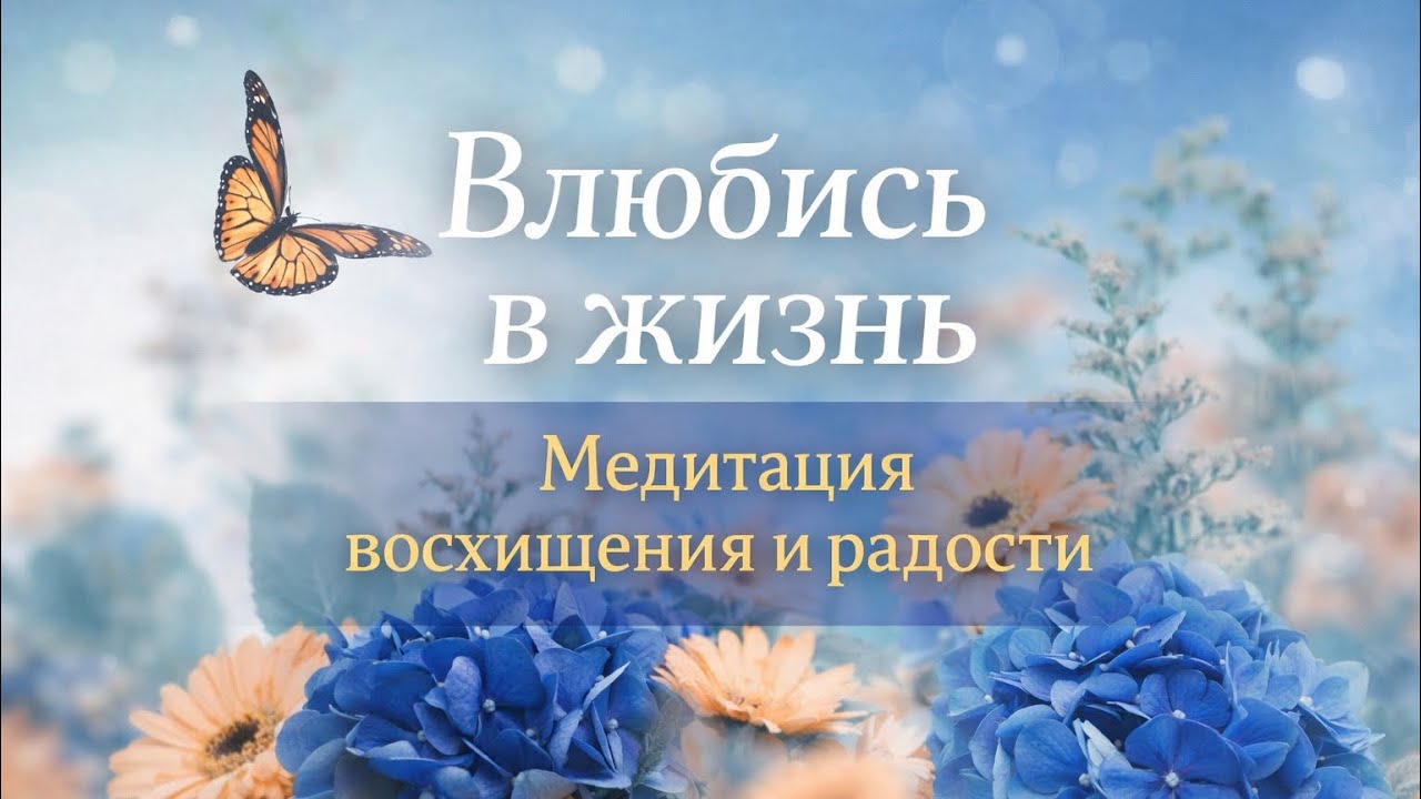Влюбись в свою жизнь | Медитация восхищения и радости