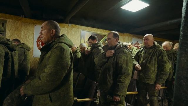 Мужской хор Русский формат на фронте Часть 1