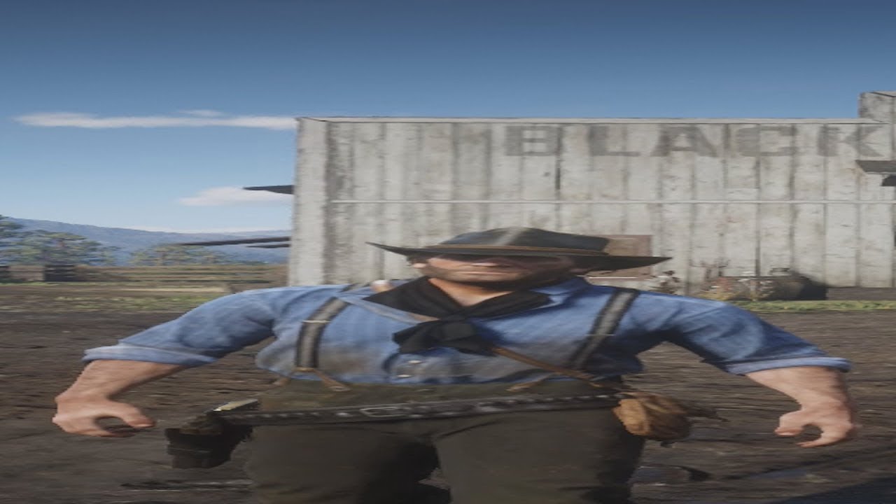 Артур мстит Мике и Датчу мем rdr2 game делал сам