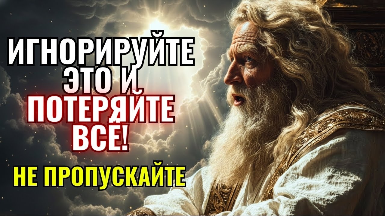 Вы получите сообщение или звонок, в котором всё будет объяснено — так говорит Бог сегодня