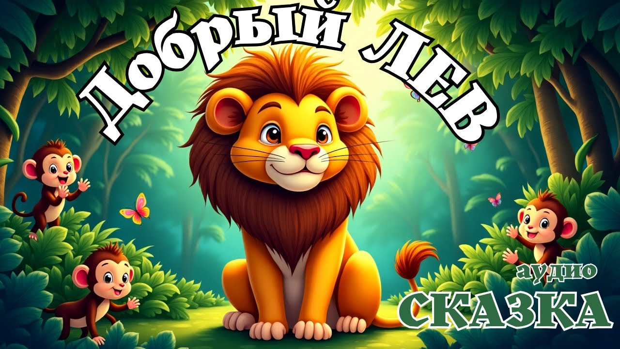 ДОБРЫЙ ЛЕВ ✨ Добрые аудио сказки на ночь ✨ Христианские рассказы для детей