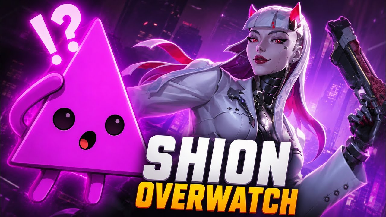 ШИОН ВЫГЛЯДИТ СЛИШКОМ СИЛЬНО ?  Реакция и разбор нового героя Overwatch  Shion Overwatch