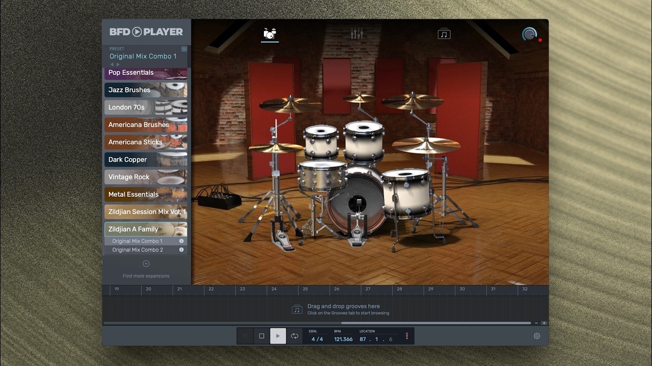 BFD Player x Zildjian A Family: Настоящий студийный звук тарелок Zildjian