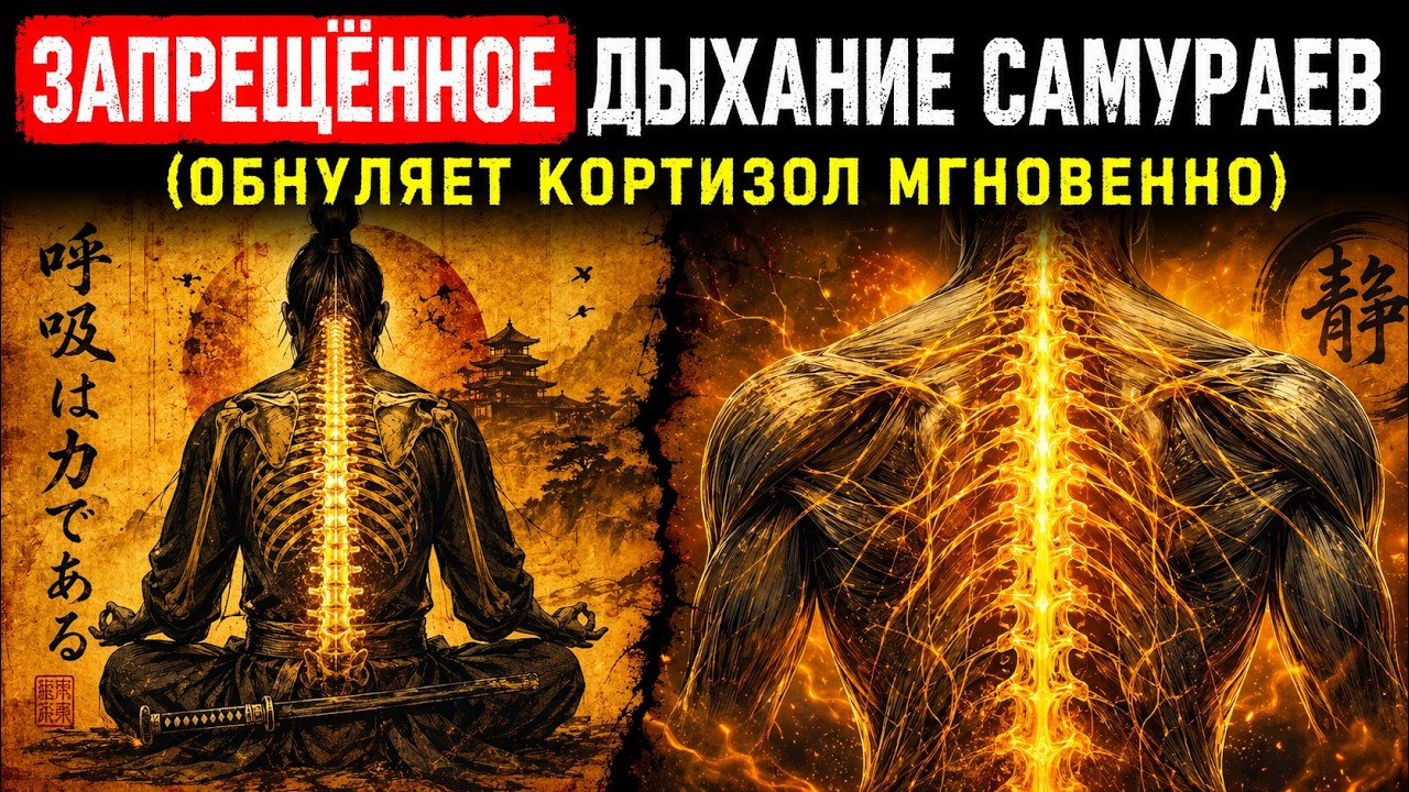 Техника Самураев Чтобы Обнулить Кортизол Пока Ты Спишь — Наука Наконец Объяснила Почему