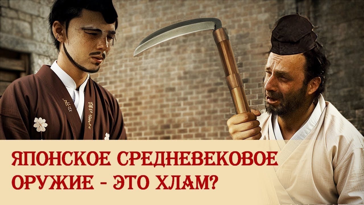 Что не так с разнообразием японского холодного оружия