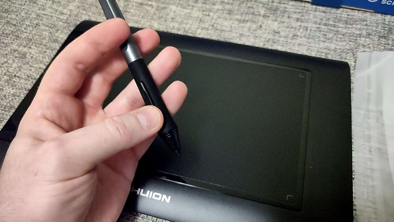 Распаковка HUION HS95 SMIRNOV SCHOOL - Графический планшет Хуён Спойлер: Годная вещь