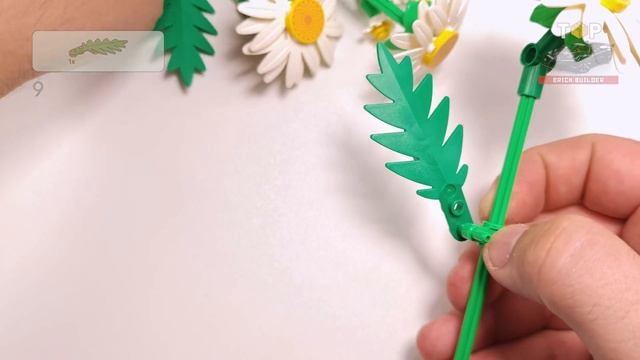 LEGO BOTANICALS Маргаритки (11508) [133 детали] — пошаговая инструкция сборки