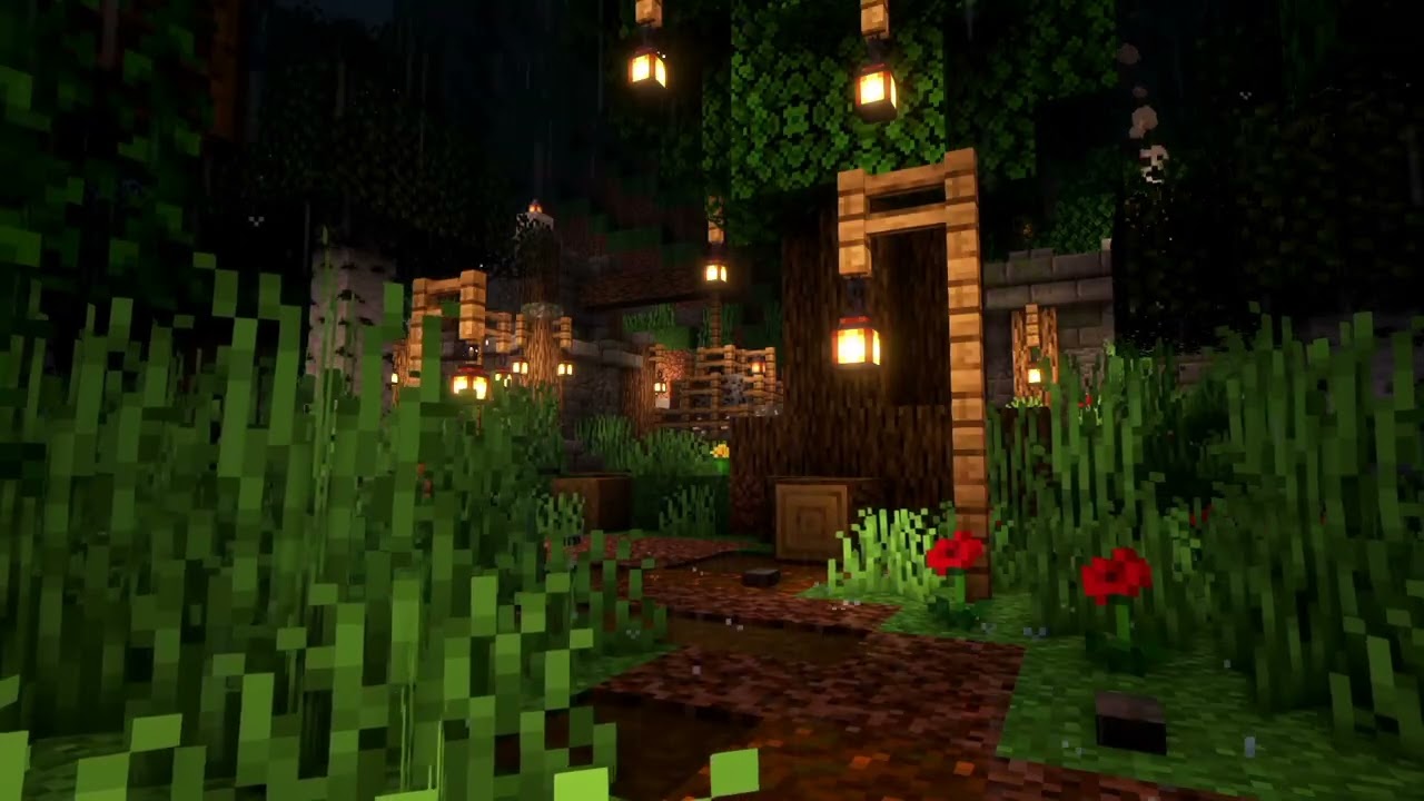 Зен-Учёба: Ло-фай в Мире Minecraft (Estudos Zen: Lo-fi No Universo Minecraft)
