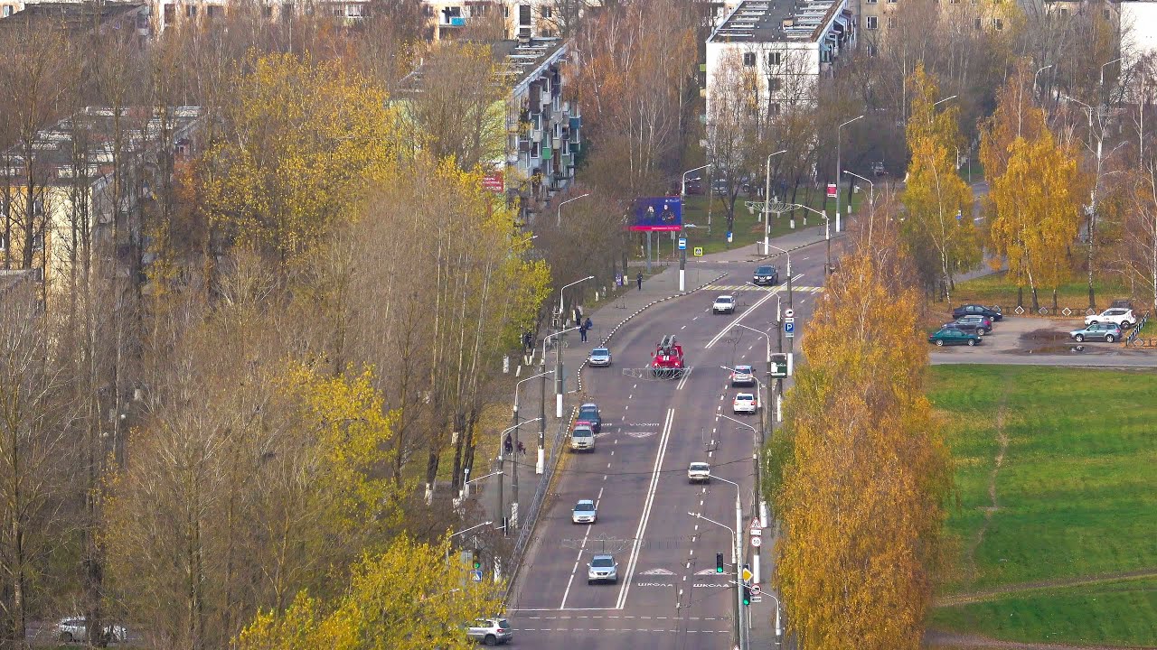 Город из окна