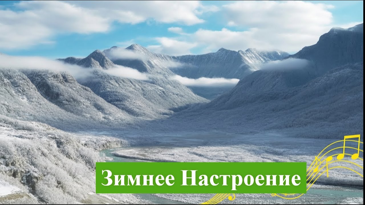 Зимняя природа и спокойствие  Красивая музыка для глубокого релакса 