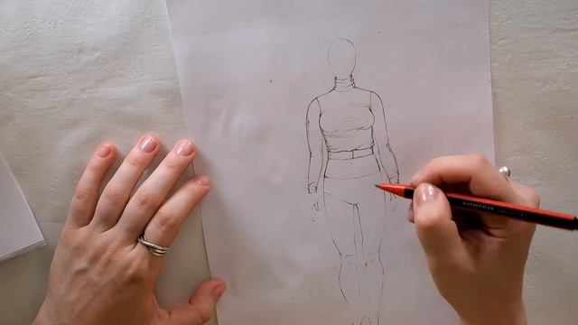 Эскиз изделия. Часть 4 ВОДОЛАЗКА И БРЮКИ