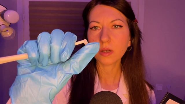 АСМР Приятный осмотр у стоматолога  ASMR DOCTOR