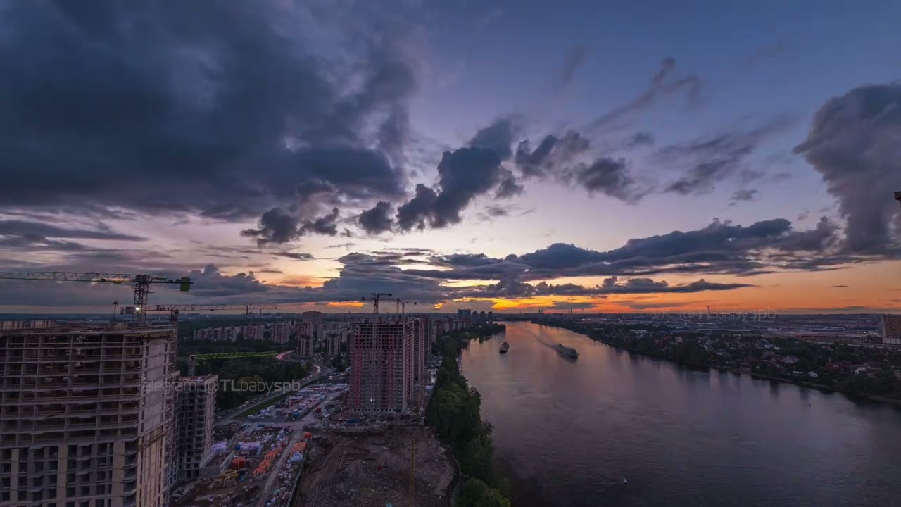 ТЭЦ-облачный закат над Питером 2025.08.24 2K  Thievery Corporation  Let The Chalice Blaze
