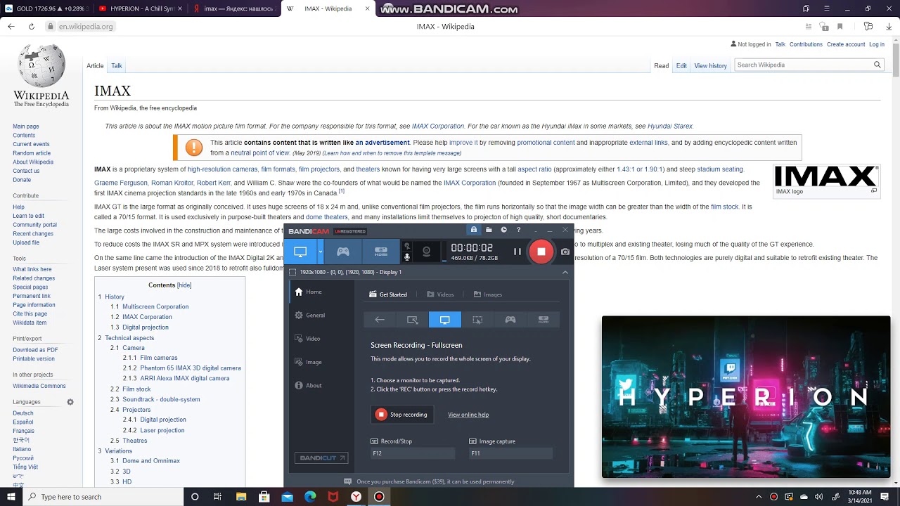 https:en.wikipedia.orgwikiIMAX NASA IMAX  ROTHSCHILD  CREDIT READY