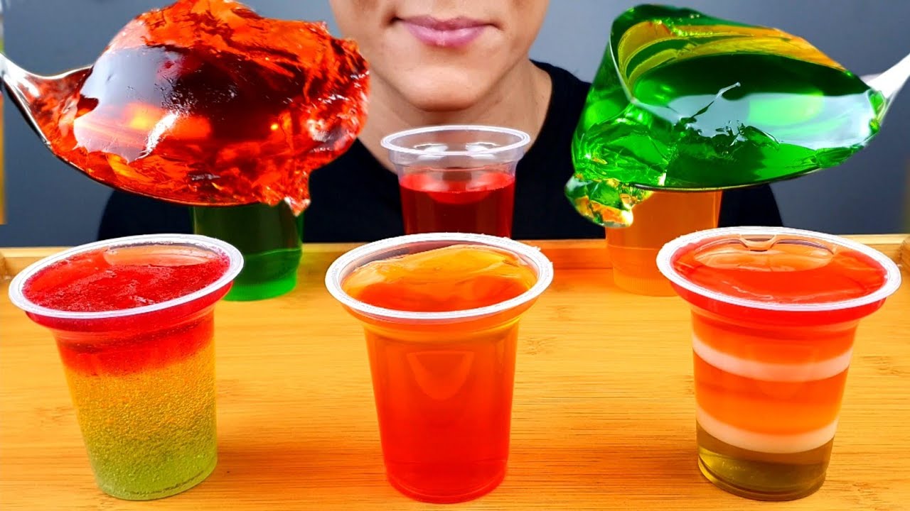 ASMR FRUIT JELLY EATING MUKBANG АСМР ИТИНГ ФРУКТОВОЕ ЖЕЛЕ МУКБАНГ