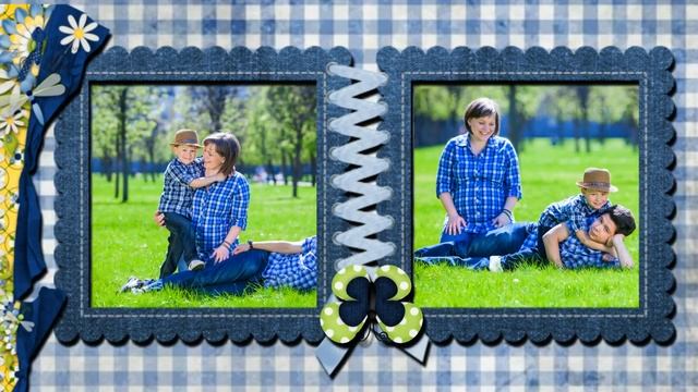 I love denim. Проект переходы для Proshow Producer  скрап-набормузыка