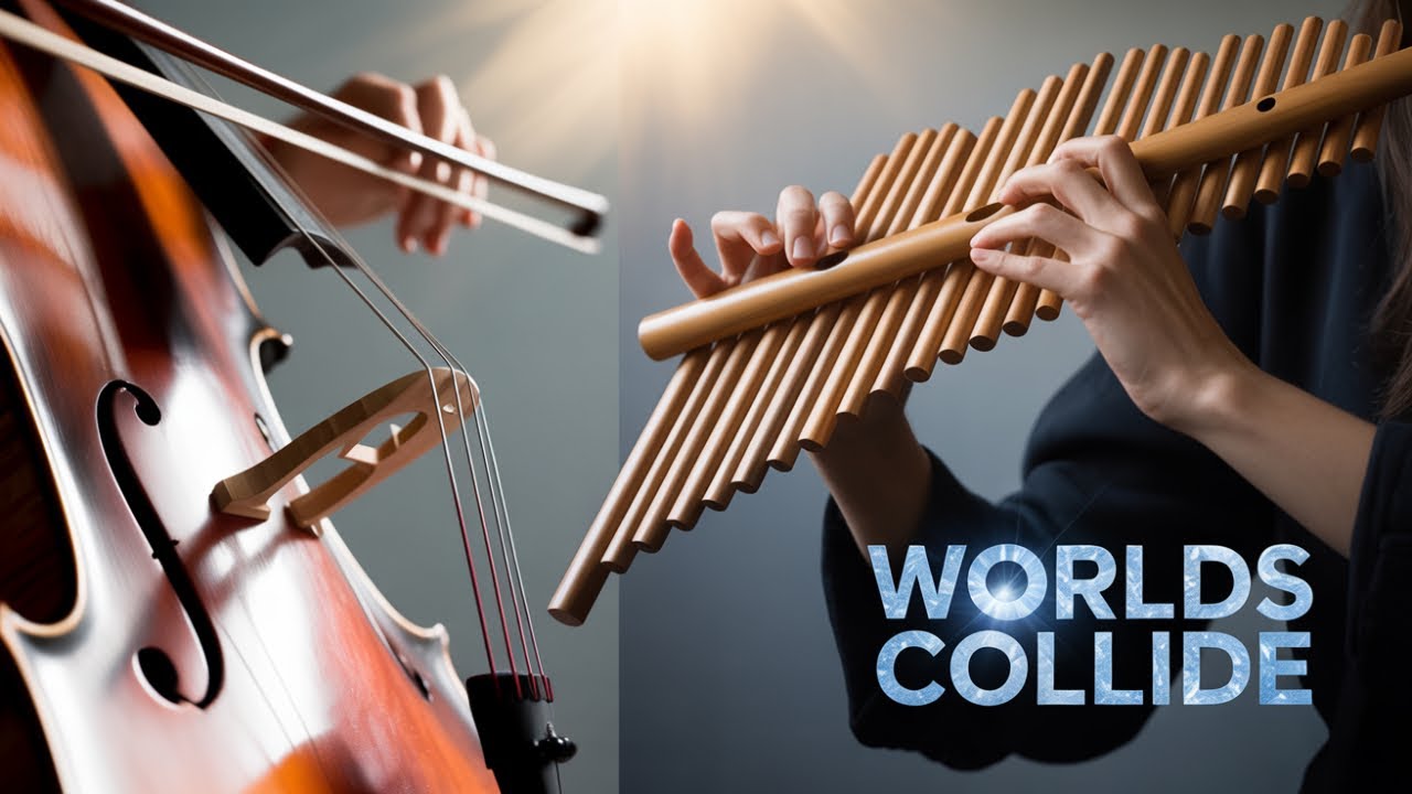 Виолончель и пан-флейта  Cello  Pan Flute Gentle Relaxing Music