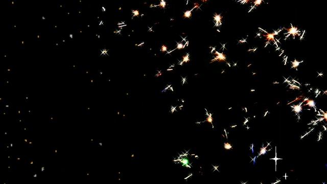 футаж праздник  феерверк  радость новый год для монтажа