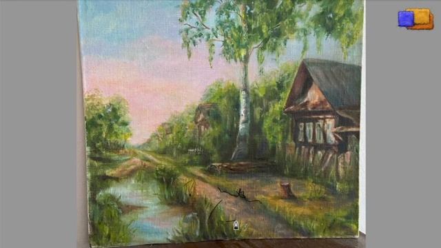 КАК УЛУЧШИТЬ ПЕЙЗАЖИ НАТЮРМОРТЫ КОМПОЗИЦИИ И ЧТО ТАКОЕ СОВНАРХУД! Разбор работ художка олегзак