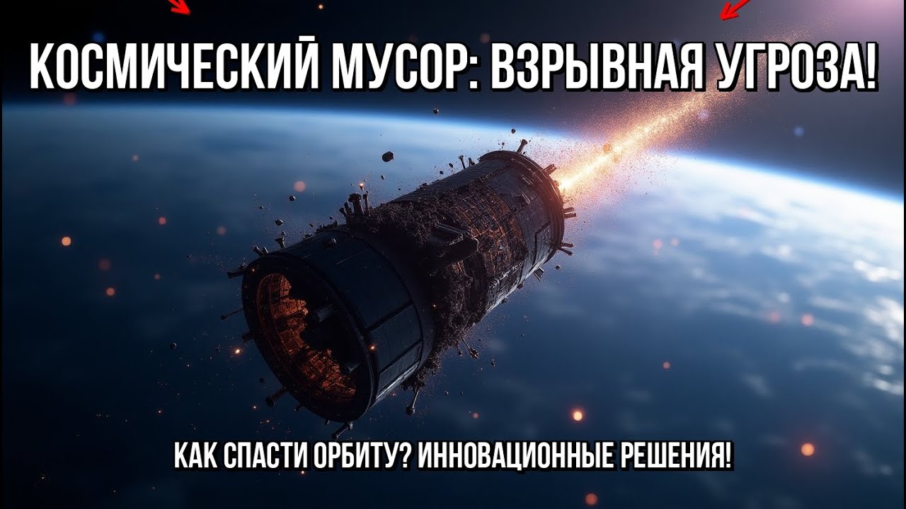 Космический Мусор: Тикающая Бомба на Орбите? Инновации в Очистке!