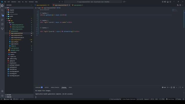 Ты неправильно используешь async pipe