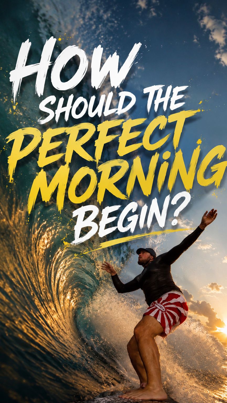 How Should The Perfect Morning Begin? #bali #loveisbali #surfing #perfectmorning