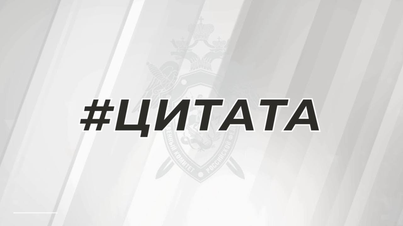 Из интервью А.И. Бастрыкина информационному агентству ТАСС