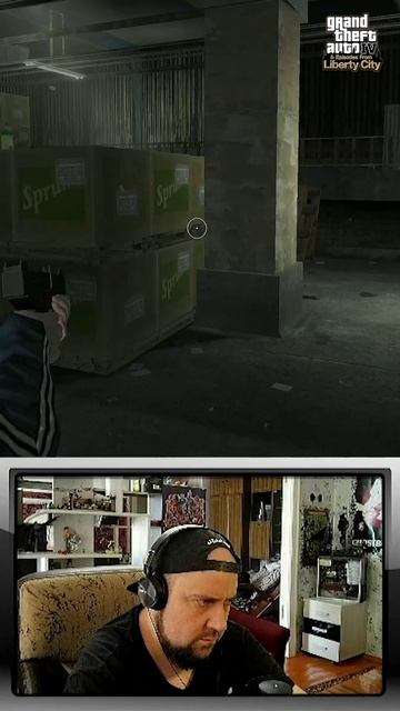 Застрял в окне игры gaming стрим нарезки gta4