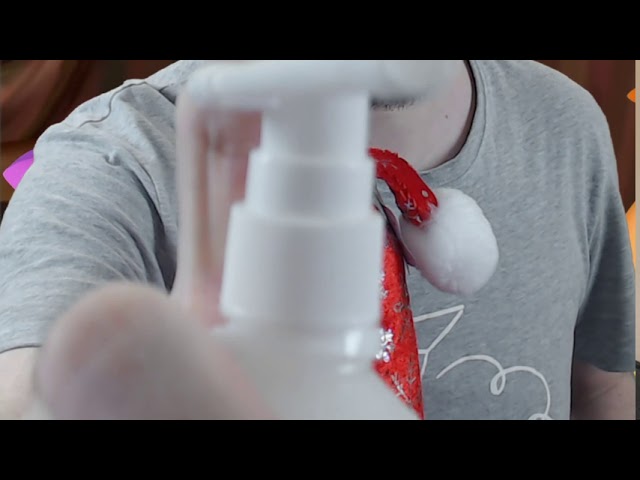 ASMR АСМР для сна промывание глаз пшиканьем звук