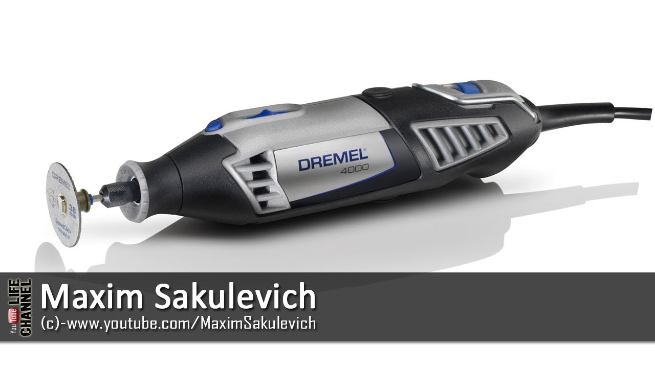 DREMEL 4000 - Разборка Прочистка Работа