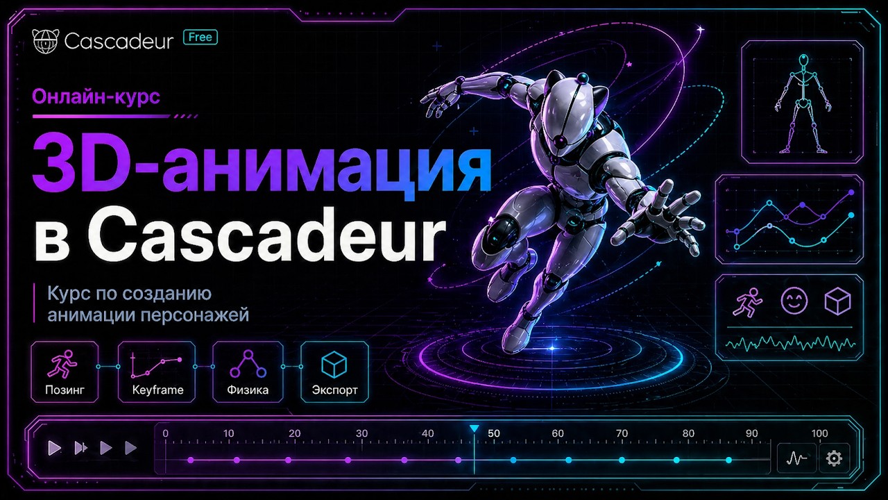3D-анимация с нуля в Cascadeur  Установка программы
