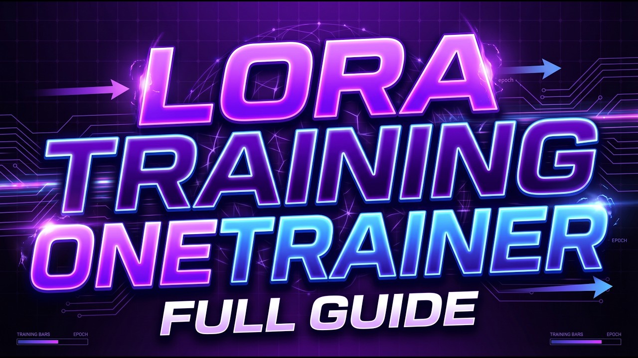 Тренировка LoRa в OneTrainer  полный гайд  LoRA Training in OneTrainer  Complete Guide