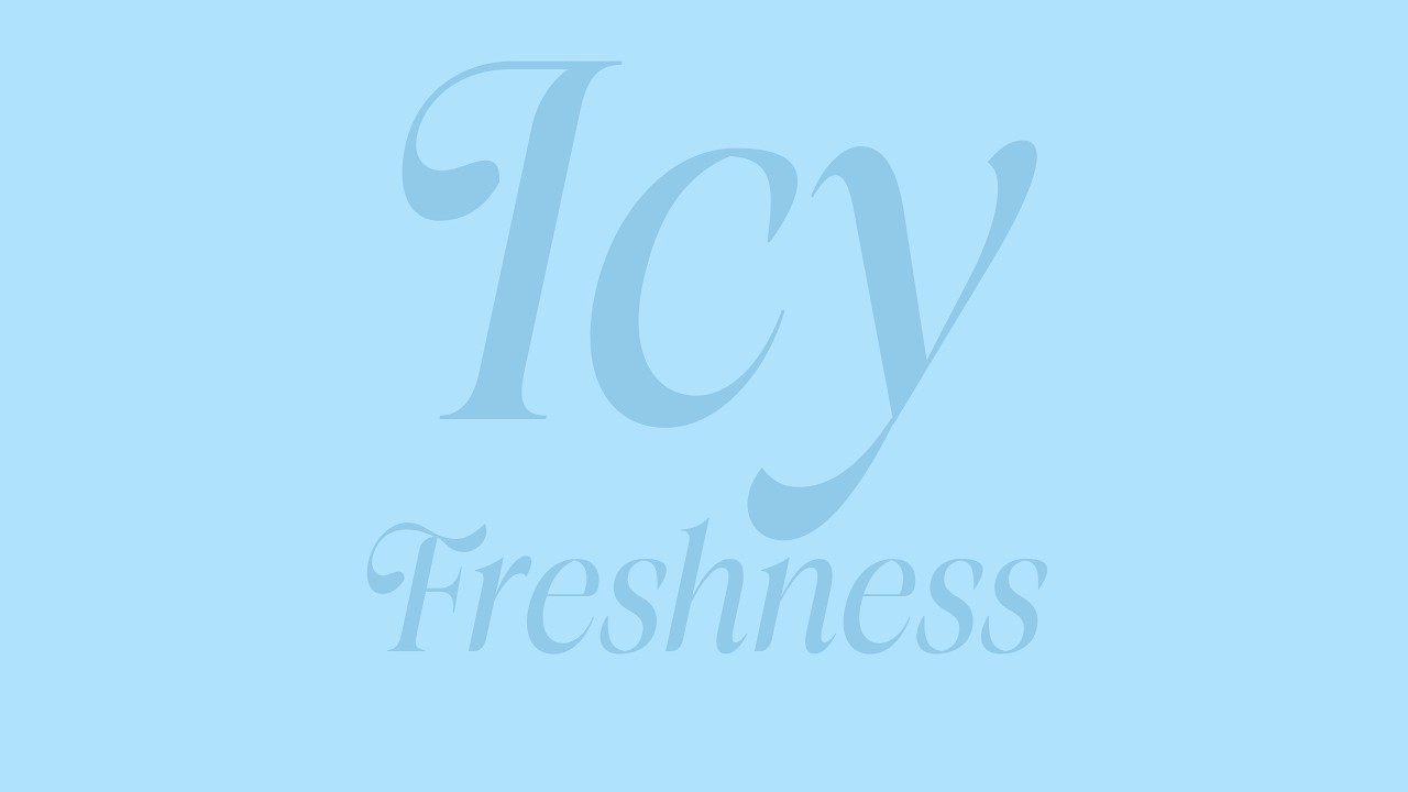 Ice Blue Solid Color Background 4K 60FPS  1H 