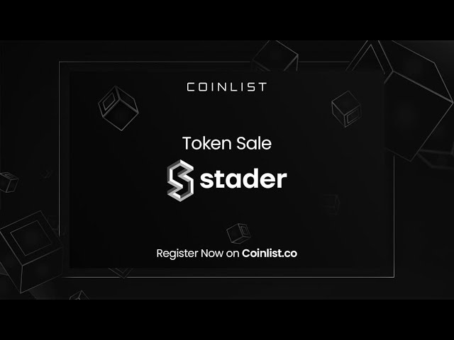 STADER на COINLIST. Агрегатор стейкинга.