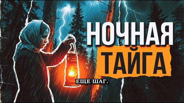 НОЧНАЯ ТАЙГА.  ТАЕЖНАЯ ИСТОРИЯ.