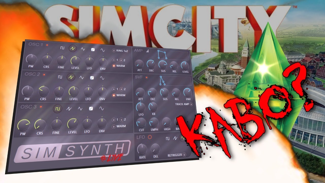 Я сделал биты ТОЛЬКО на плагине SimSynth
