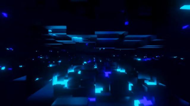 Бесконечная анимация с кубами Sutroid 3D