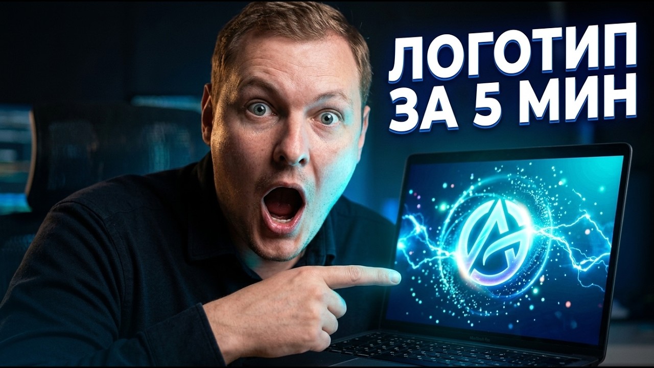  Я анимировал логотип с помощью ИИ за 5 минут  результат просто поражает Туториал Flexclip