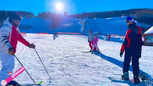Настя и папа: семейное путешествие на Новый год