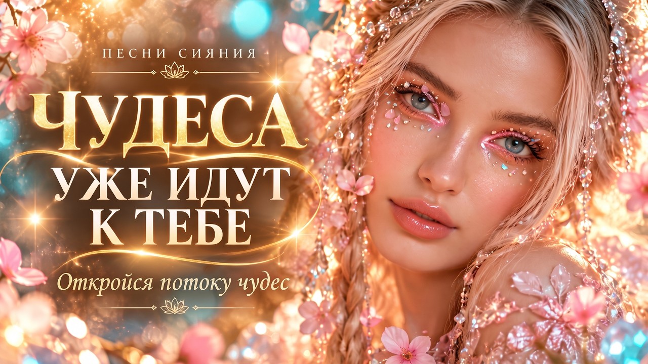  ВАС ЖДЁТ НЕЧТО НЕВЕРОЯТНОЕ! ЧУДЕСА УЖЕ ИДУТ К ВАМ  Песня-аффирмация  Песни Сияния
