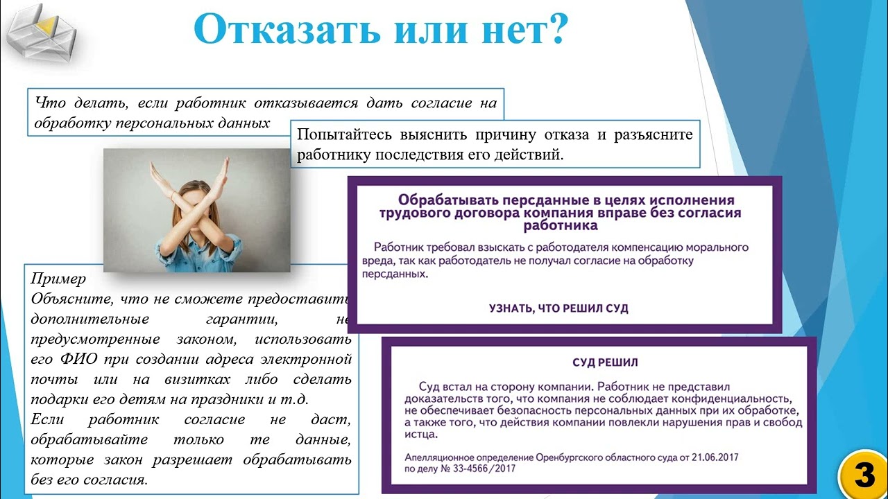 3.2-3 Ответственность за нарушение требований по обращению с персональными данными часть 3