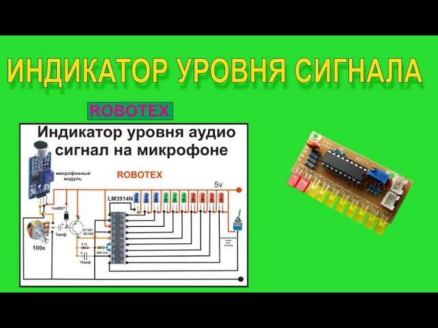 Индикатор уровня аудиосигнала