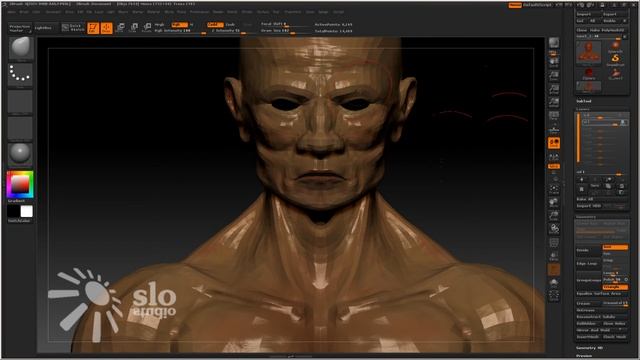 экспорт из Z-Brush модели с Blend Shape в Maya